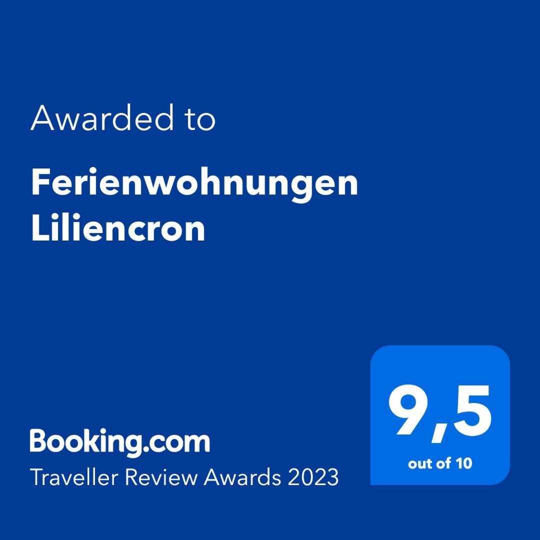 Ferienwohnungen Liliencron - Fewo I Enger Екстер'єр фото